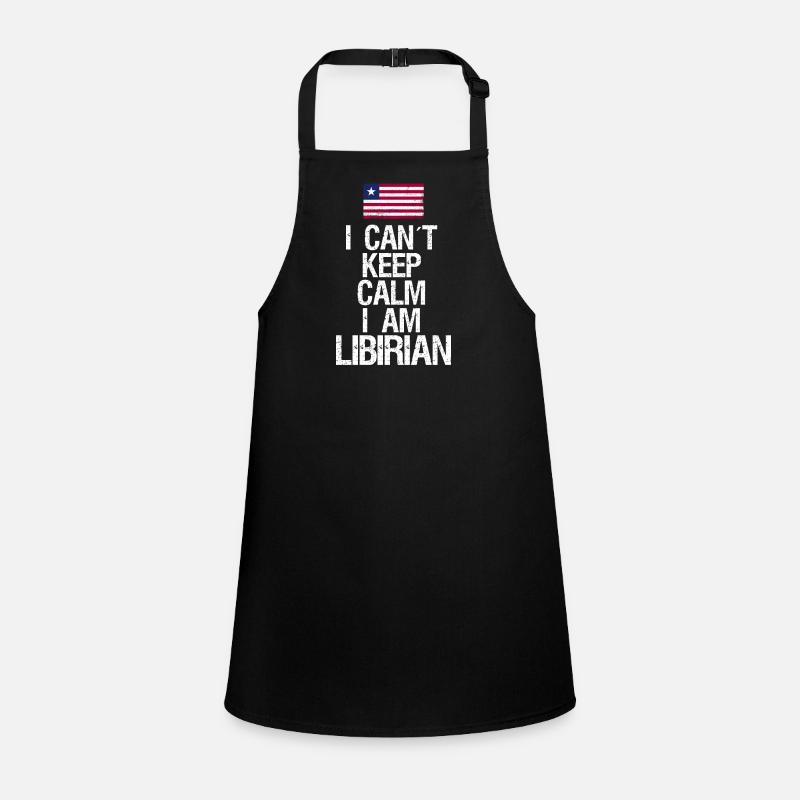 I can not Keep Calm I am Libyan Children's Apron