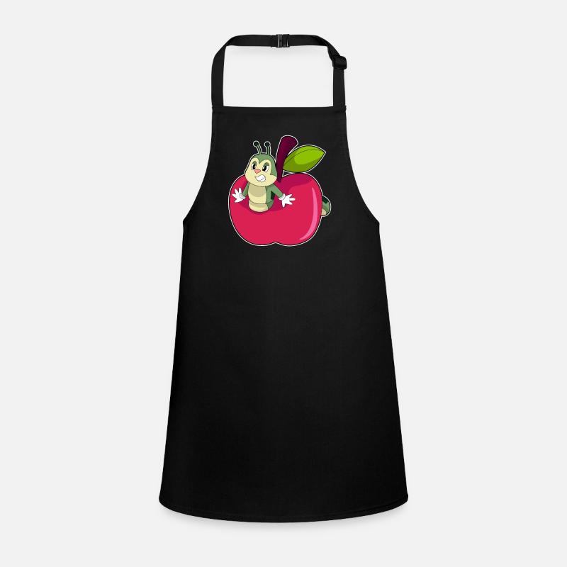 Caterpillar Apple Tablier Enfant