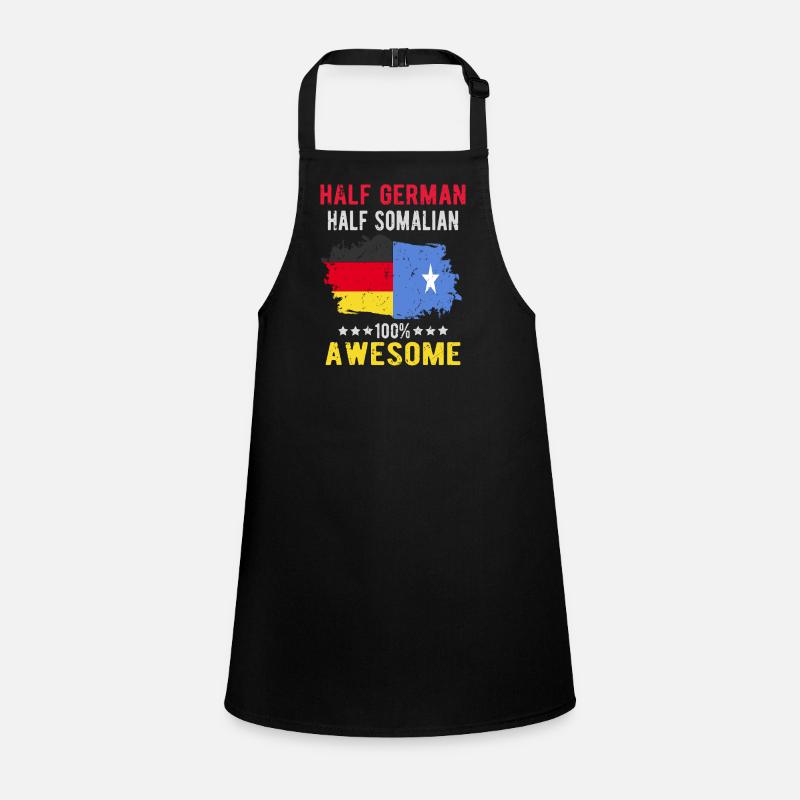 Half German half Somali Children's Apron
