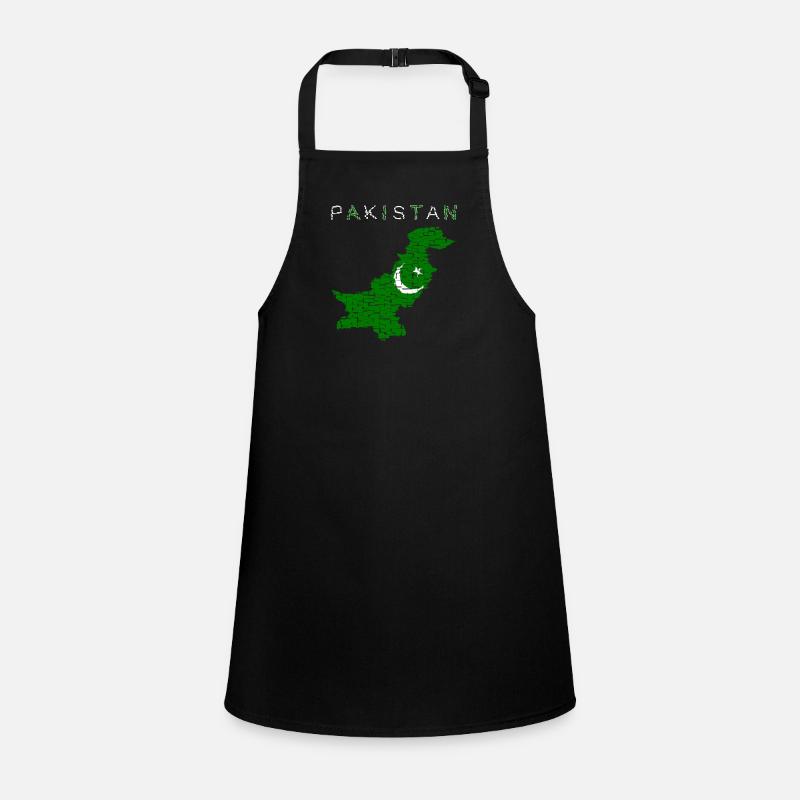 Pakistan Map Flag Children's Apron