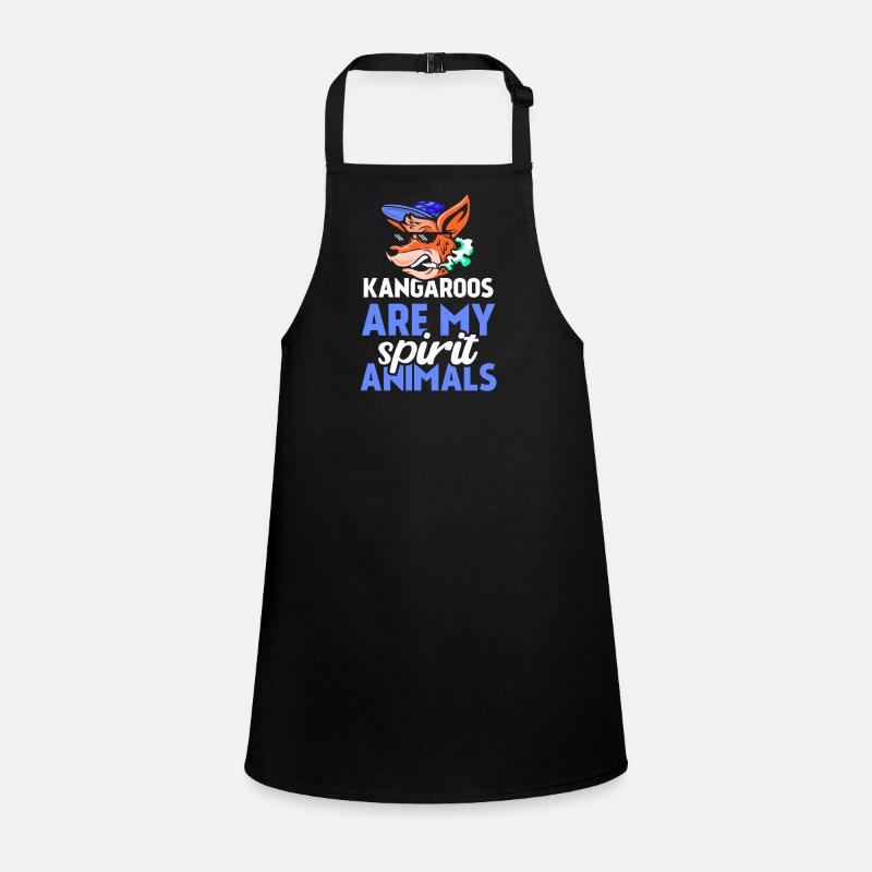 Kangaroos are my favorite animals animal kangaroo Children's Apron
