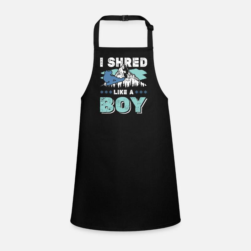 Garçon de snowboard Tablier Enfant