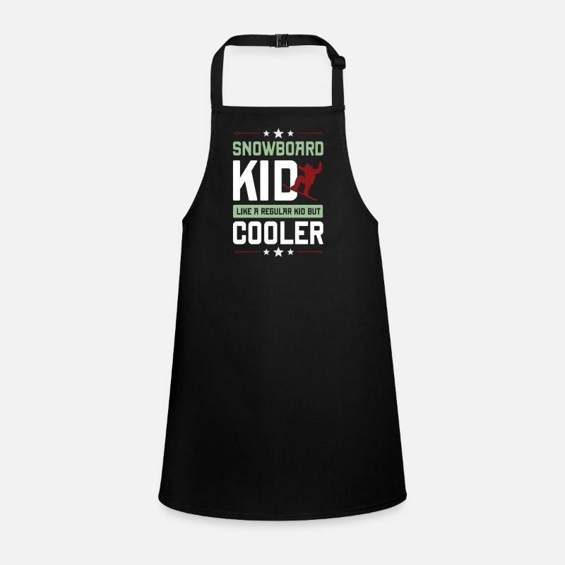 Snowboard Boy Children's Apron