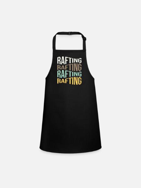 rafting - Tablier Enfant - noir - Devant