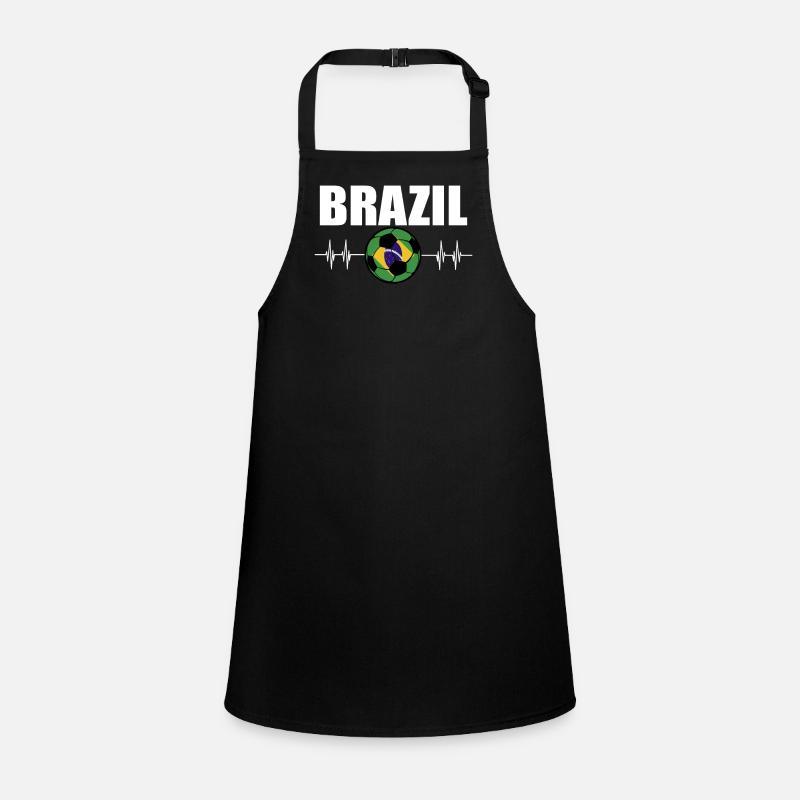 Brasilien Fußball Schürze für Kinder