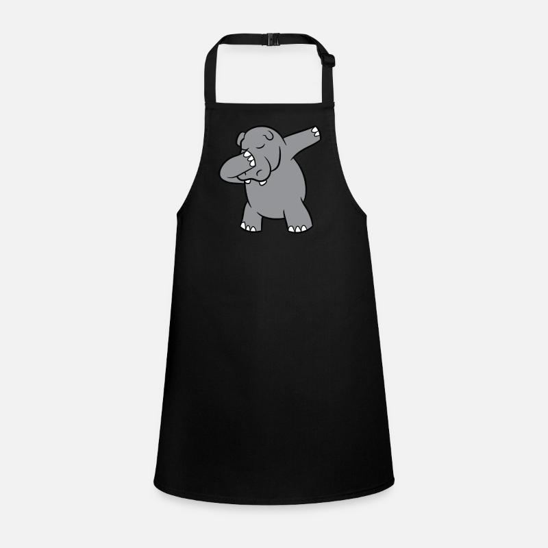 Hippopotame - Tamponnez, dab, dabbing, dansez Tablier Enfant