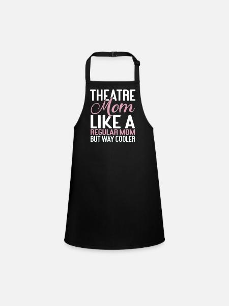 Actrice, Drame, Broadway, Comédie musicale - Tablier Enfant - noir - Devant