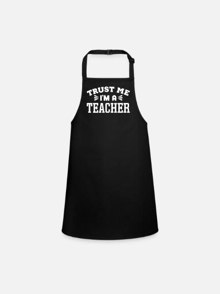 Teaching profession - Children's Apron - black - Front