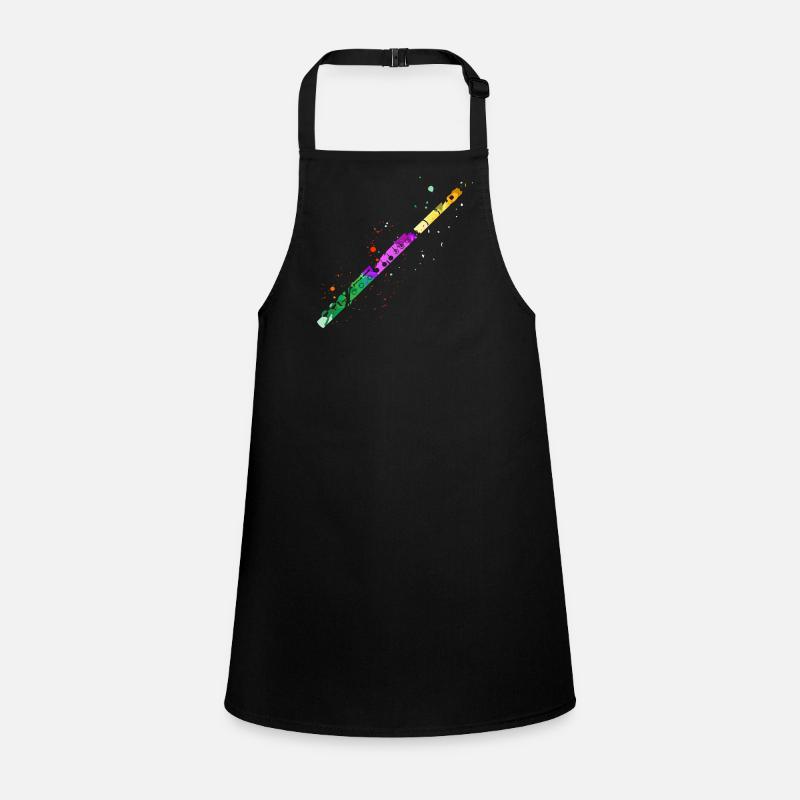 Flute, Playing the flute, Children's Apron