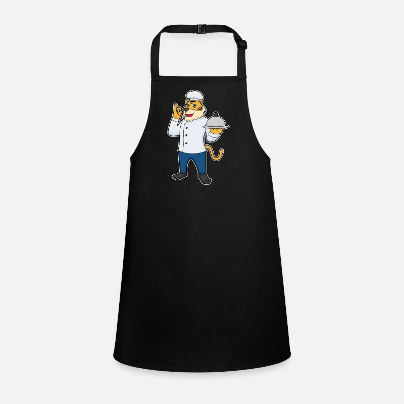 Tiger Cook Serving Bell Cooking Children's Apron