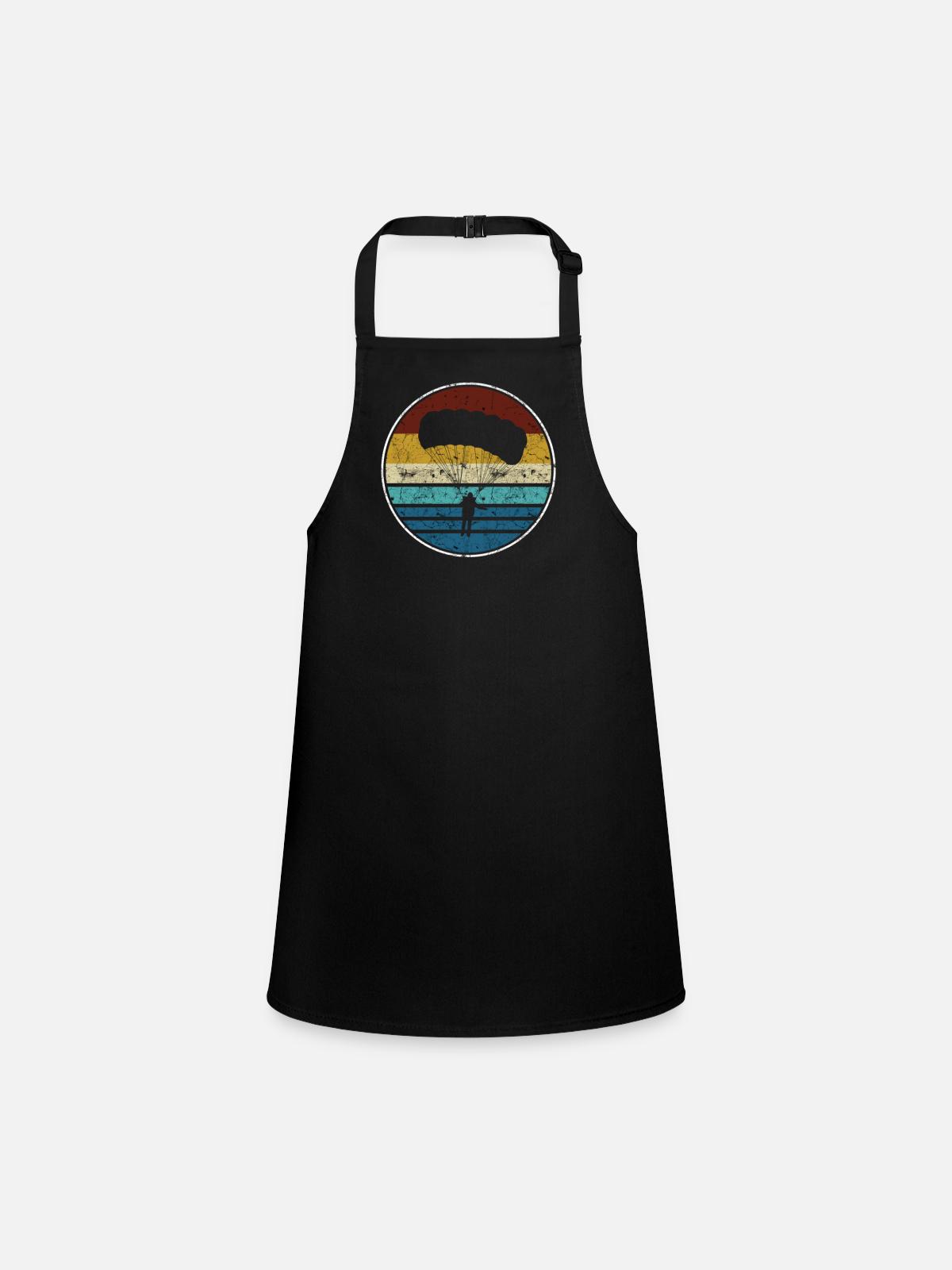 parachute - Children's Apron - black - Front