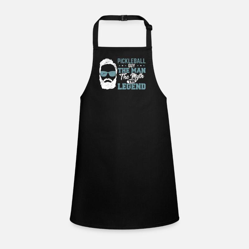 Drôle Pickleball Design Guy Hommes Garçons Pickleball Pl Tablier Enfant