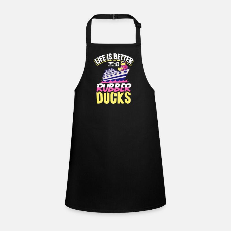 Rubber Ducks Duck Duck Lovers Bathroom Children's Apron