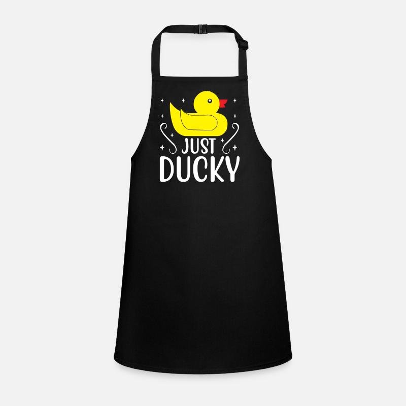 Famille des canards Canards en caoutchouc Canard de baignade Canard Tablier Enfant