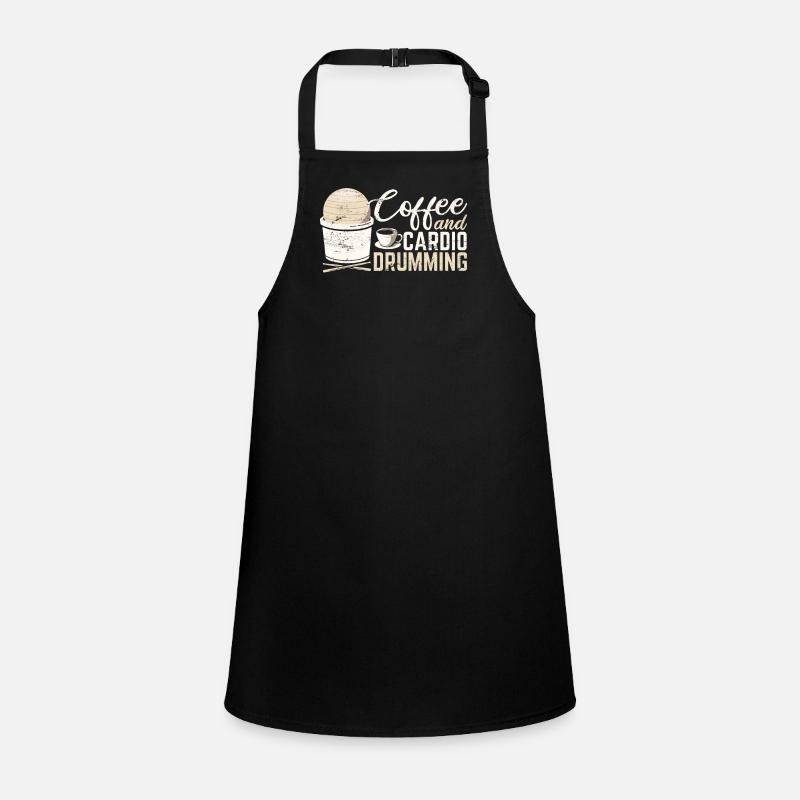 Coffee Cardio Drumming Fitness Class Gym Workout E Children's Apron