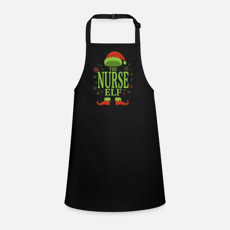 Infirmière lutine de Noël Tablier Enfant