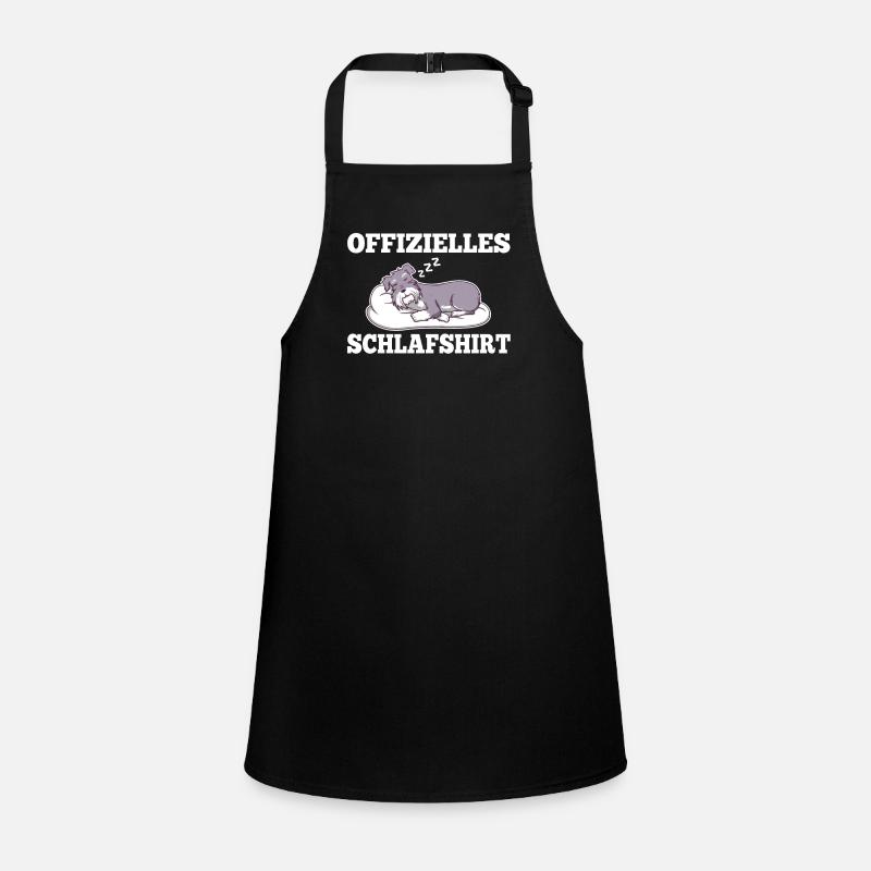 Offizielles schlafshirt Schnauzer Schürze für Kinder