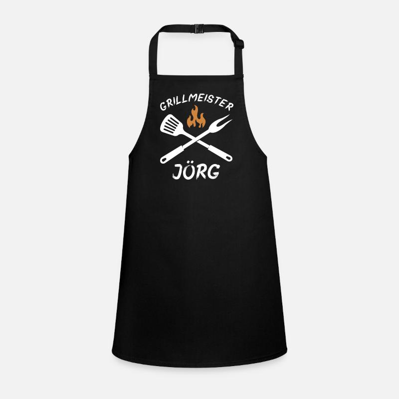 Grillmeister Jörg Schürze für Kinder