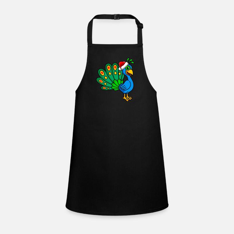 Peacock Comic Christmas Tablier Enfant