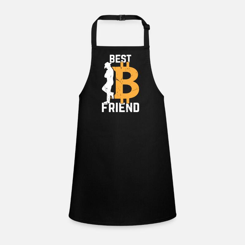 Bitcoin Best Friend Bitcoins - Bitcoin Lover Bitco Tablier Enfant