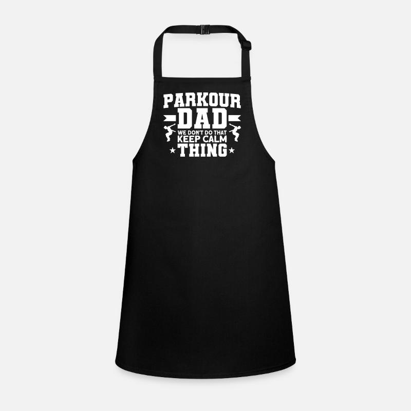 Parkour Geschenk Freerunning Parkourläufer Schürze für Kinder