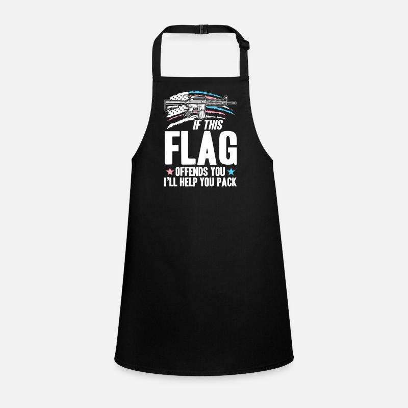 Transgenre si ce drapeau offende vous mal aider Tablier Enfant