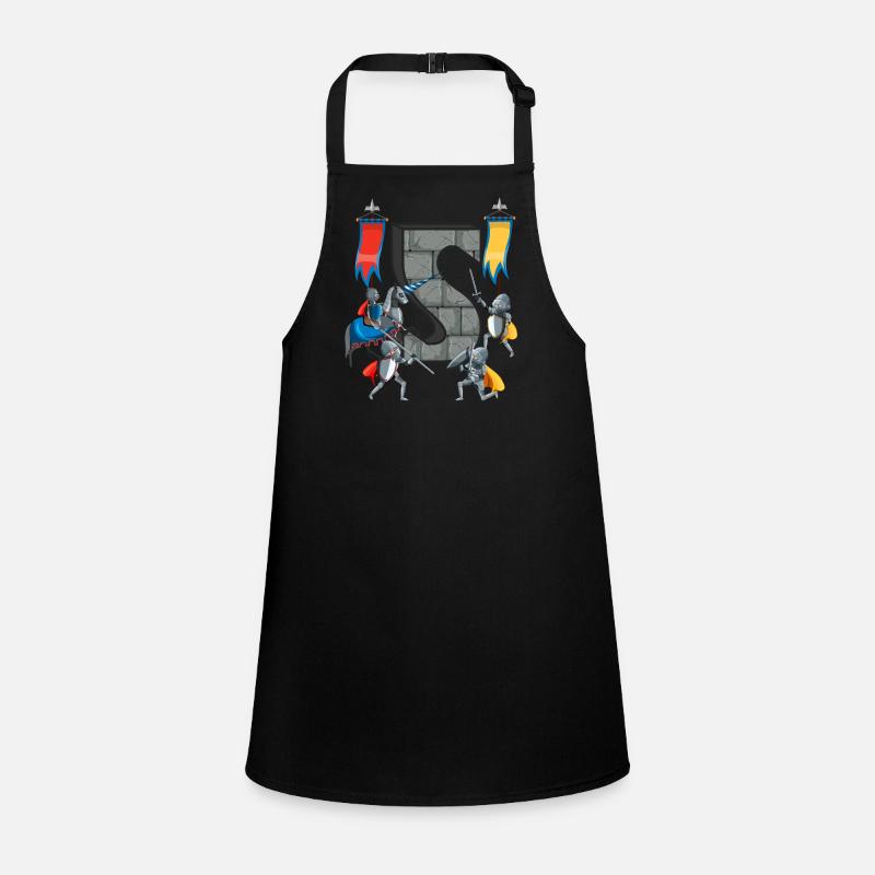 Medieval Knights Medieval History Children's Apron