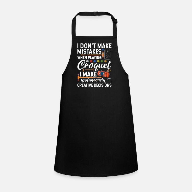 Croquet Children's Apron
