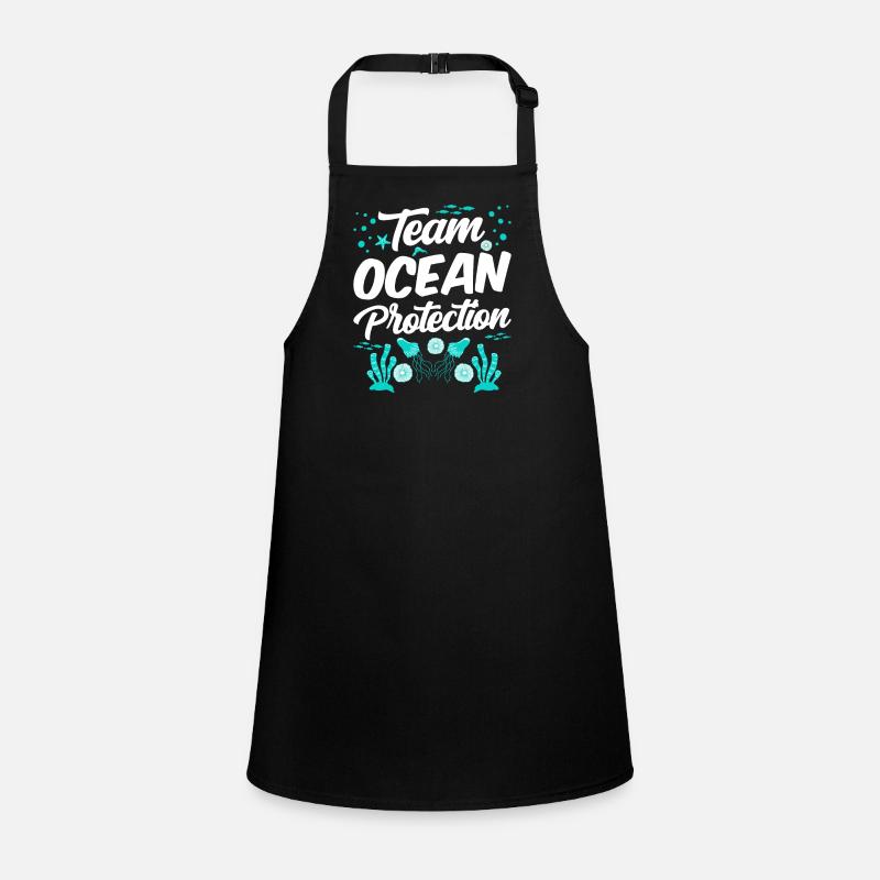 Team Meeresschutz See Meer Ocean Protection Schürze für Kinder