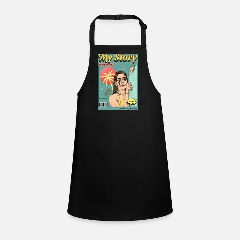 Comic Book Children's Apron