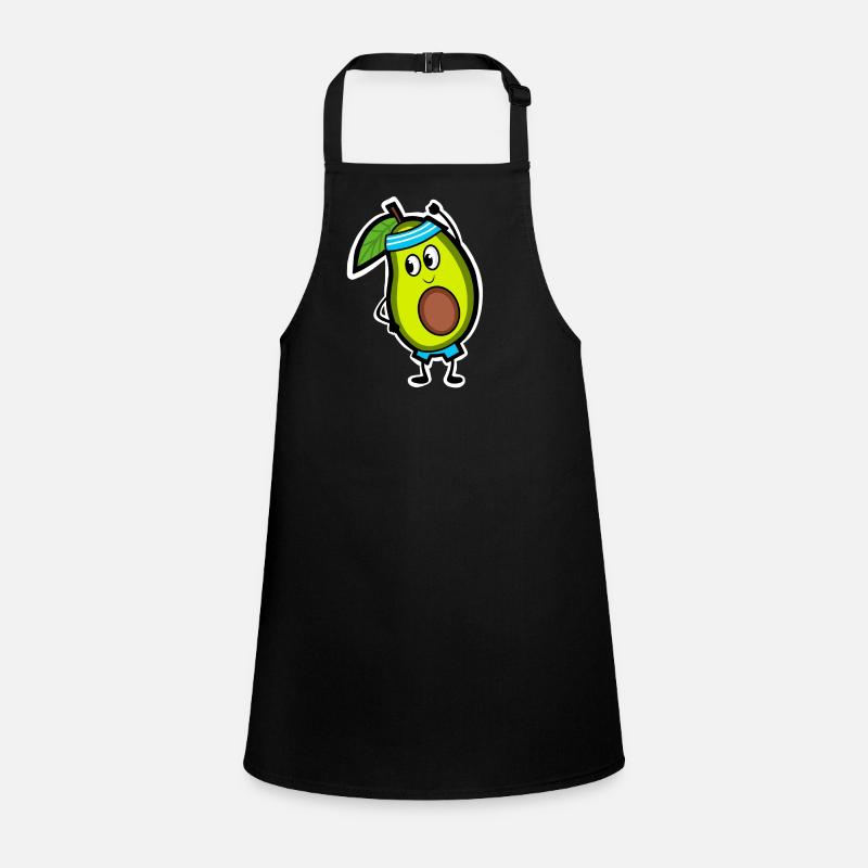 Aerobik Avocado Schürze für Kinder