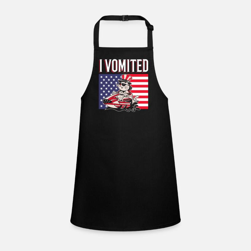 I vomited jet ski cat choice parody 4. Children's Apron