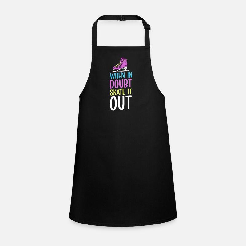 Skating figure punch skates Children's Apron