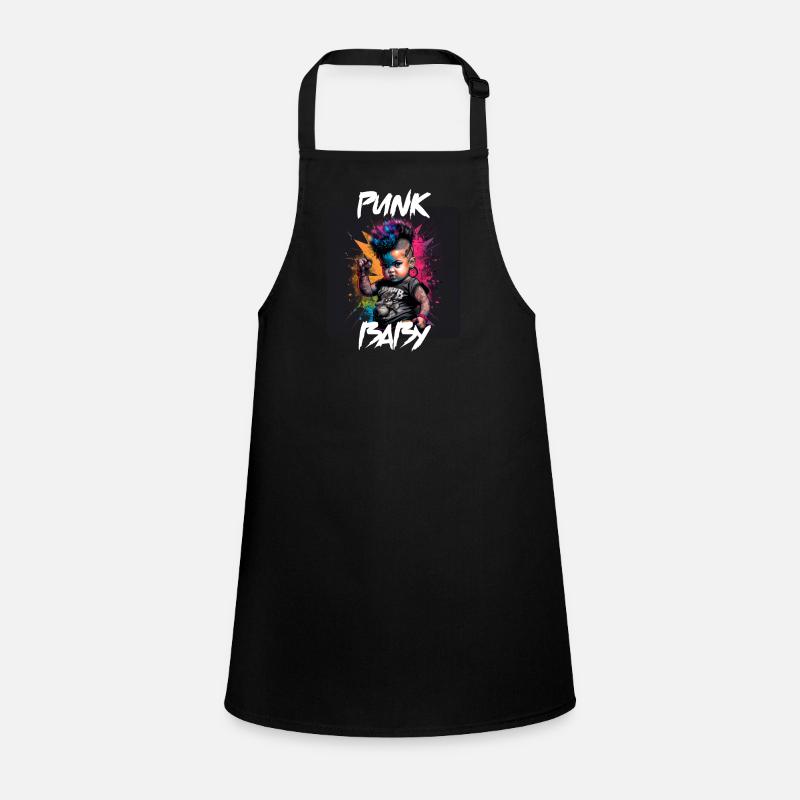 Graffiti Style - Cooles Punk Baby 10 Schürze für Kinder