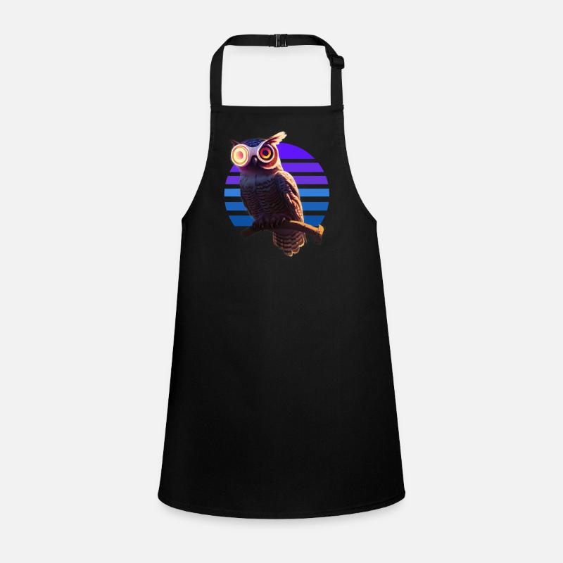Robot Owl Hybrid Being Children's Apron