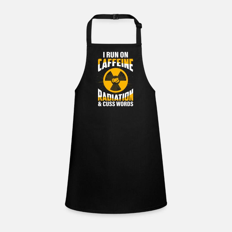 I Run On Caffeine Radiation & Cuss Words Rad Tech Children's Apron