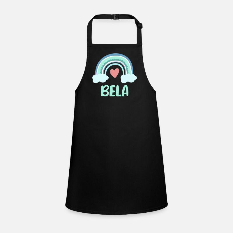 Bela Nom Rainbow Baby Tablier Enfant