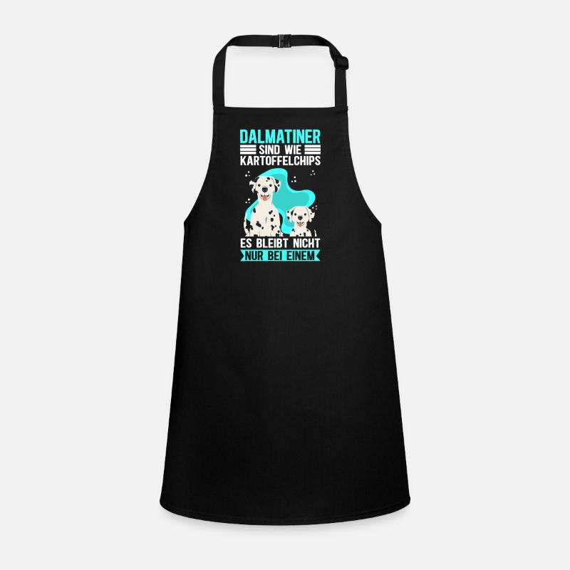 Cadeau de propriétaire de chien dalmatien Tablier Enfant