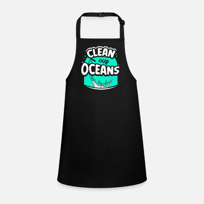 Nettoyer nos océans Mer Protection des océans Mer Tablier Enfant