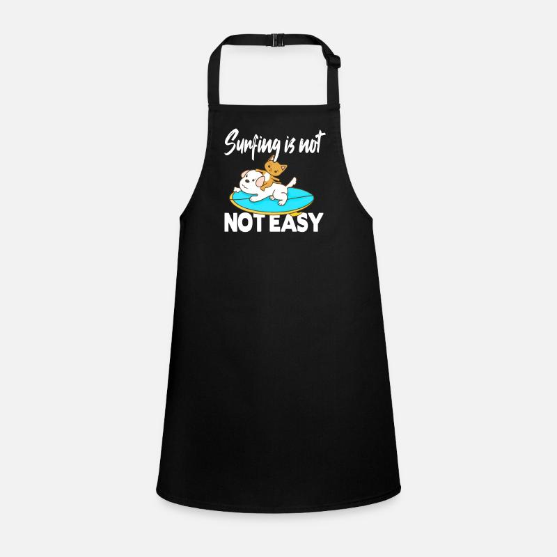 Surfing is not easy Children's Apron