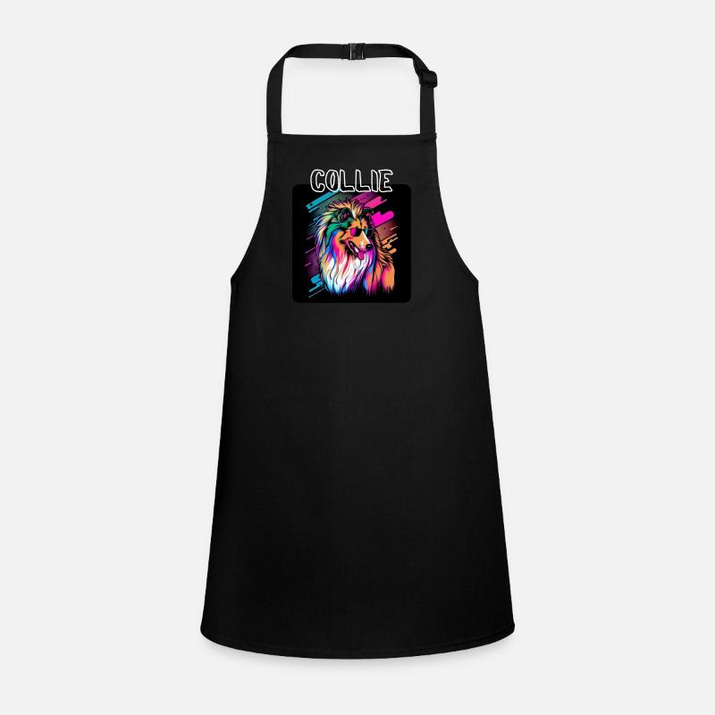 Style graffiti - Cooler Collie 2 Tablier Enfant