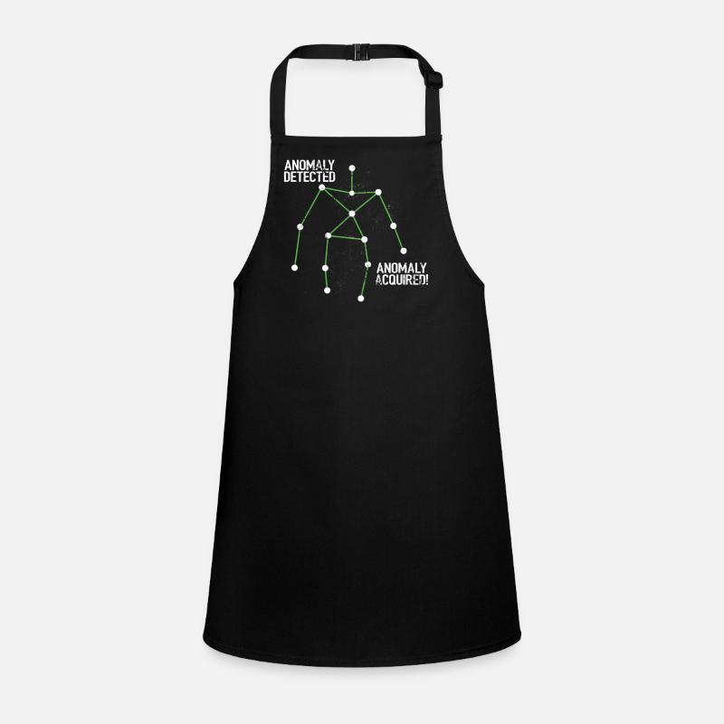 Ghost Hunter, EMF meter, thermal camera Children's Apron