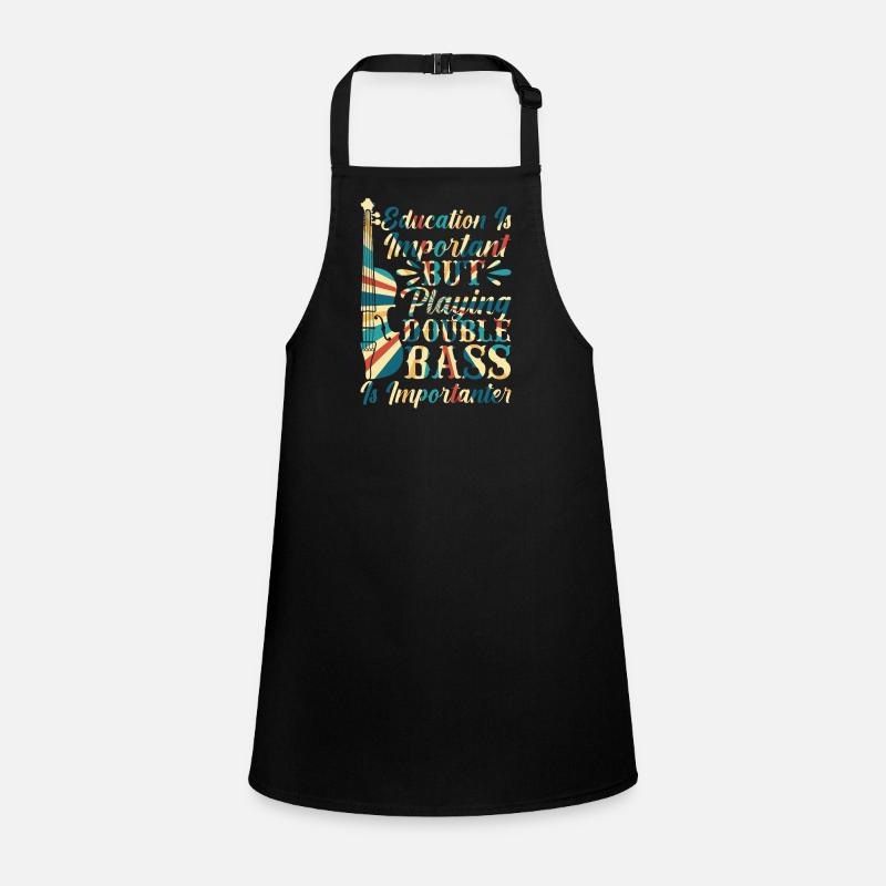Joueur de contrebassiste Back To School Tablier Enfant
