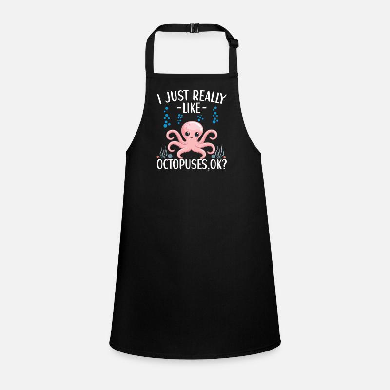 Octopus Outfit Octopus Octopus Children's Apron