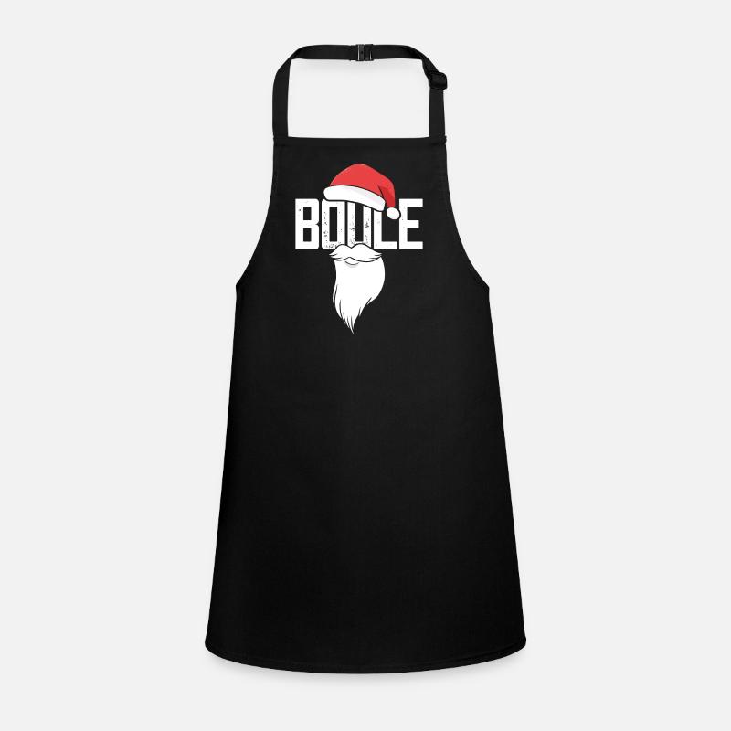 Boule Santa Petanque Outfit for Bouler for boules Children's Apron