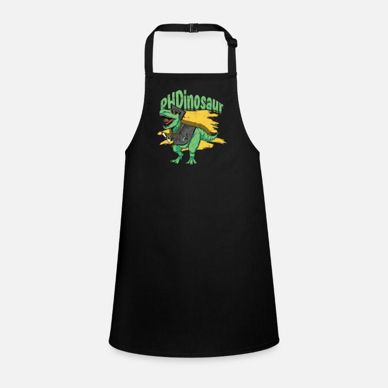 PhD student PhD -Dinosaur Philosophy PhD Children's Apron