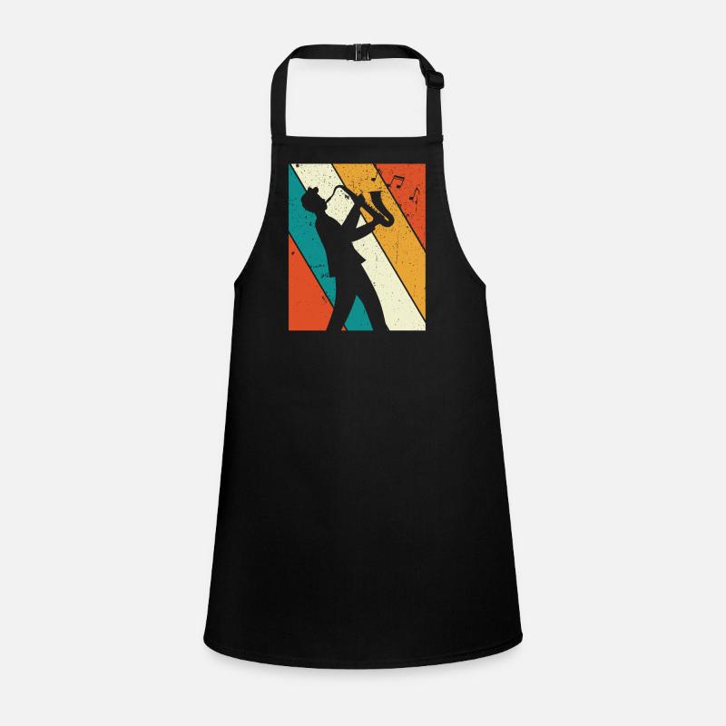 Saxophone Saxophone player Saxophonist Children's Apron