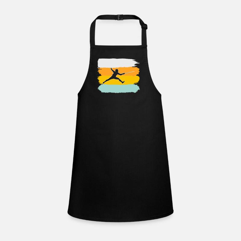 Fencing Retro Children's Apron