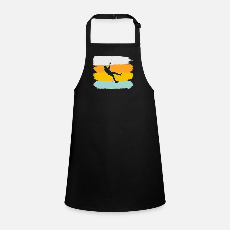 Climbing Retro Children's Apron