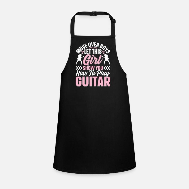 Guitariste Guitariste Filles - Guitariste Fille Tablier Enfant